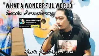"WHAT A WONDERFUL WORLD" - LOUIS ARMSTRONG - MARK MADRIAGA COVER
