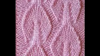 Вязание Спицами - ЛИСТЬЯ - 2019 / Knitting - LEAF / Stricken - LEAF
