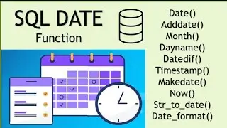SQL datetime function | Date function in MySQL | SQL functions