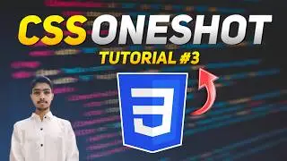 CSS in One Shot - Full Stack Web Development Complete Course 2024 Beginner Tutorial #3 (1.5 Hours)🔥