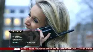 Thuraya SatSleeve+ featured on the BBC