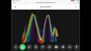 Google Chrome Spectrogram
