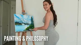 I Challenged Myself to Paint like Bob Ross