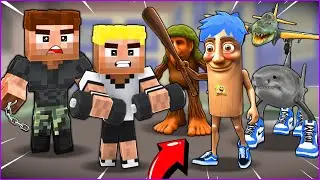 KASLI ÇOCUKLAR VS TUNG TUNG SAHUR ÇETESİ! 😱 - Minecraft