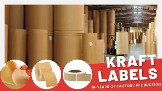 Kraft paper labels: environmentally friendly and easy to print, unique charm!