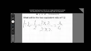 class 6|ratio, what will be the two equivalent ratio of 1:2|maths chapter ratio|grade 6|