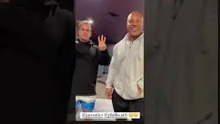JAY CUTLER WITH PHIL HEATH AND HE WANTS PHIL TO COME BACK AND WIN HIS 8 MR.OLYMPIA TITLE