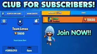 Team Lenoo | New Club for Subscribers (Brawlstars)