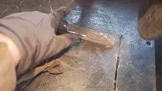 процесс работы наших изобретений из болгарки и дрели)))!!!