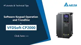 Software Keypad Operation and Trendline - VFDSoft CP2000