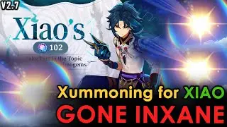 Genshin Impact 2.7 | Summoning for XIAO & His Weapon and got this...INSANE LUCK!!