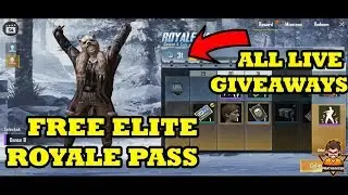 How to Get Free Elite Royale Pass for Free!! and All Live RP Giveaway Links