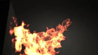 Flame thrower effect
