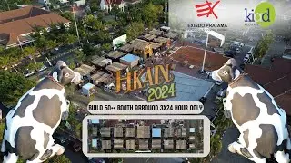 HANYA DALAM 3X24 JAM EXINDO MEMBANGUN 50++ SPECIAL BOOTH BERSAMA KIAD UNTUK HKAN 2024 DI BOYOLALI!!!