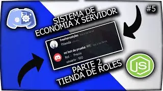 Tienda de roles (Sistema de economia x servidor) | Discord.js 12