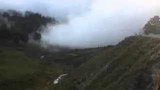 Туман в горах Грузии