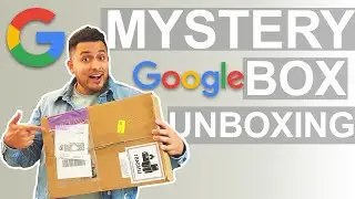 Google mystery box unboxing! | Google onboarding kit