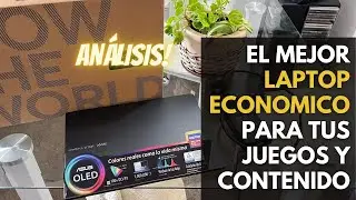La MEJOR laptop BARATA para JUGAR 🔥 Steam Deck Killer con pantalla Oled 1800p ideal CALIDAD PRECIO