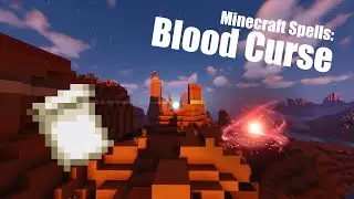 Minecraft Spells: Blood Curse (1.16)