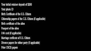 Children Not married over 21 of Green Card Holder