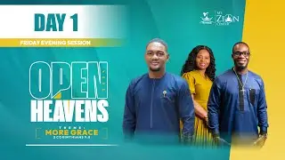 OPEN HEAVENS CONFERENCE THEMED MORE GRACE WITH REV PAAPA K. ANKRAH| FRIDAY EVENING SERVICE | DAY 1