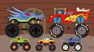 Monster Trucks | A Collection Of Fairy Tales For Kids | Zbiór Bajek Dla Dzieci - Monster Trucki