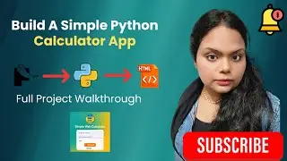 Build a Simple Python Calculator App  Flask + HTML UI Full Project Walkthrough