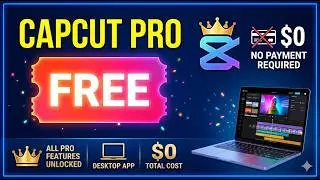 How To Use Capcut Pro For Free Pc 2026 | Capcut Pro Free Pc | Export In Capcut With Pro Features
