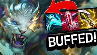New Rengar buffs are INSANE! Crit Rengar Jungle IS NOT FAIR