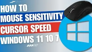 How to change mouse cursor speed on windows [Simple Guide]