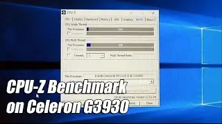 CPU-Z 1.79.0 Benchmark on Celeron G1610