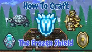 How To Craft The Frozen Shield - Terraria Tutorials