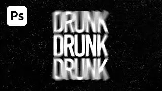 Make this spin Blur text Effect in Photoshop