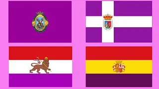 40 Flags with Purple - Flag Animation