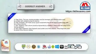 1Z0-430 - Oracle WebCenter Portal 11.1.1.8 Essentials 2020 Update Question Bank by Killexams.com