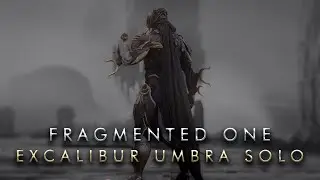 60 Eyed Fragmented One VS Excalibur Umbra Solo | Warframe