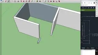How to create a 3D floor plan in Google Sketchup
