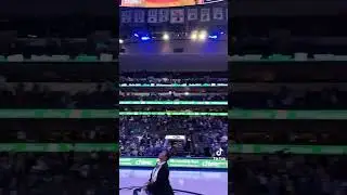 The Mavs Put The Rangers World Series Win On The Jumbotron So Fans Wouldn't Miss It