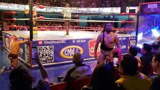 Lucha libre en la Arena Coliseo.