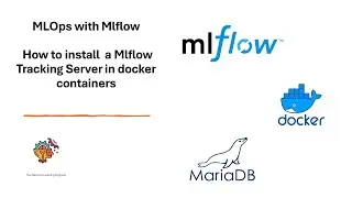 MlOps MLflow: How to install  a Mlflow Tracking Server in docker containers