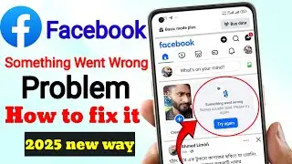facebook stories couldn't load please try again! something went wrong problem fix 2025