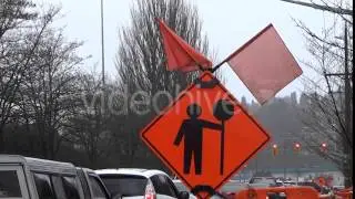 Rain - 12 - Road Traffic & Construction Sign