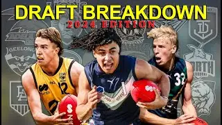 AFL 2024 Draft BREAKDOWN (TOP PLAYER PROSPECTS)