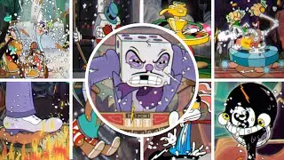 Cuphead - Regular Mode (No damage... Maybe just 1) - King Dice + All mini bosses in a row