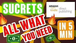 🔥🤑Amazon KDP🔥 : ✅Exactly My strategies to Find ❤️📊 | KEYWORDS | DESCRIPTION | CATEGORIES | TITLE 💲💲