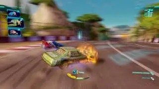 Cars 2: The Video Game | Chick Hicks - Casino Tour! | WhitePotatoYT!