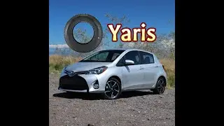 Toyota Yaris 2007-2020 All Stock Tire Size