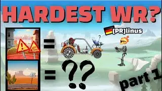 🔥😲HARDEST WR IN EACH ADVENTURE MAP - part 1 - Hill Climb Racing 2 compilation