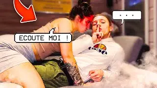 I IGNORE MY GIRLFRIEND, SHE GETS ANGRY AND JUMPED ON MY ASS!