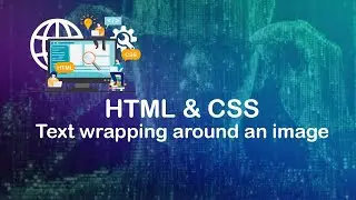 16.Wrapping text around an image using HTML & CSS || Design Pixel